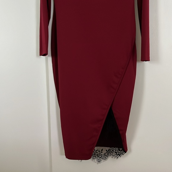 Long sleeve body-con Dress - Picture 3 of 4